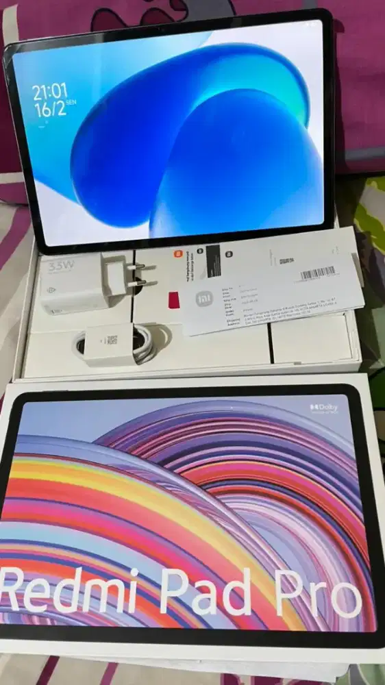 redmi pad pro 8/256gb fullset + keyboard