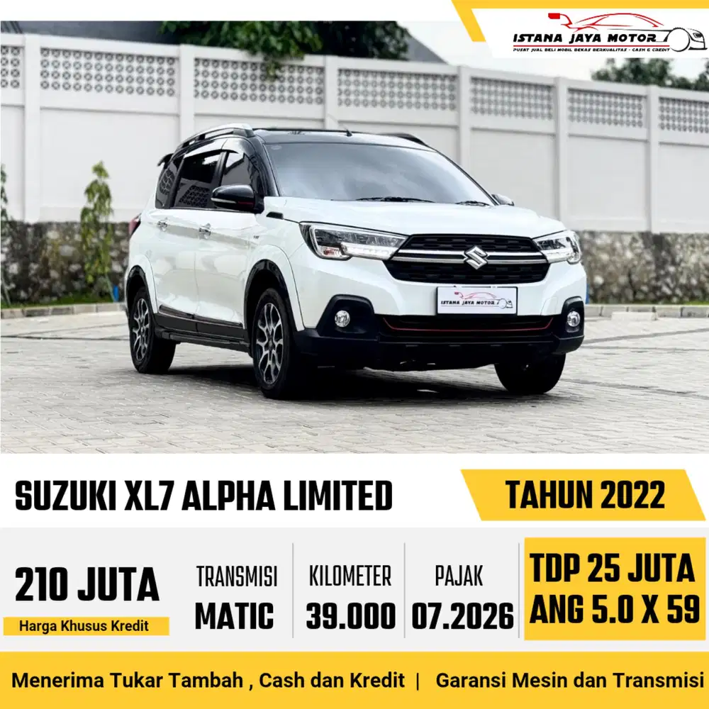 SUZUKI XL7 1.5 ALPHA LIMITED 2022