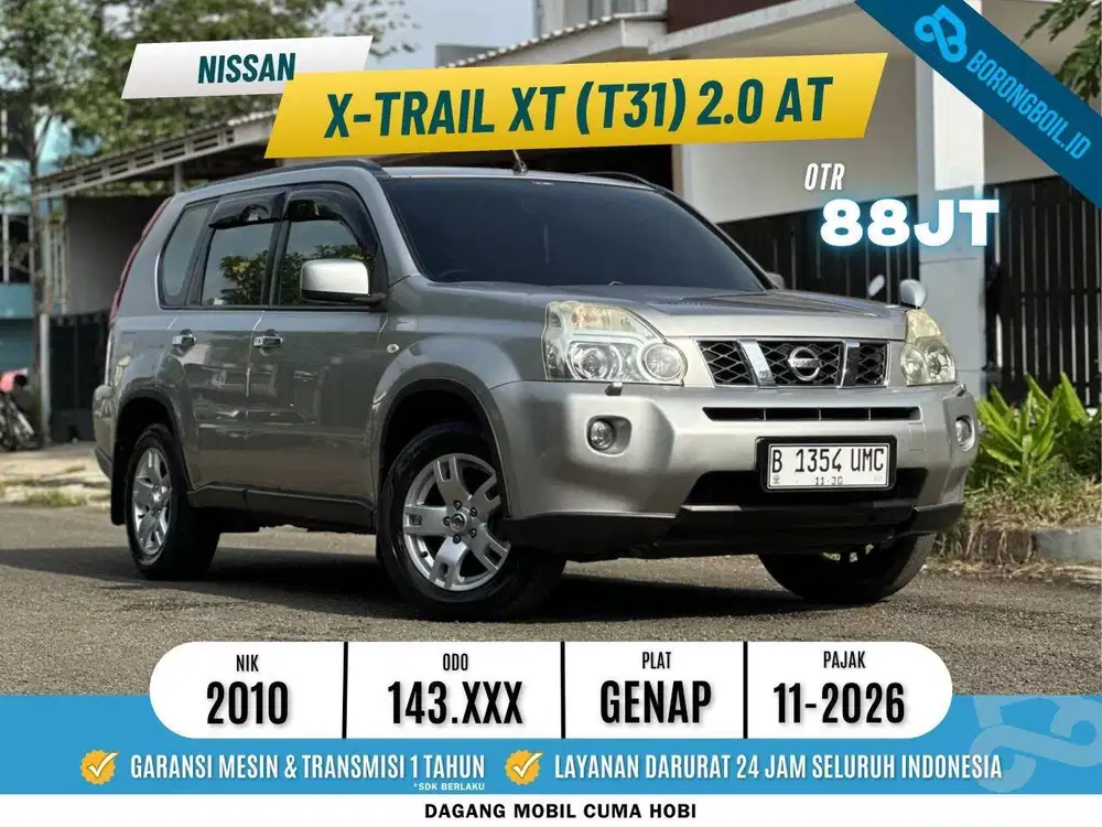 TERMURAH!!NISSAN XTRAIL XT T31 2.0 AT 2010