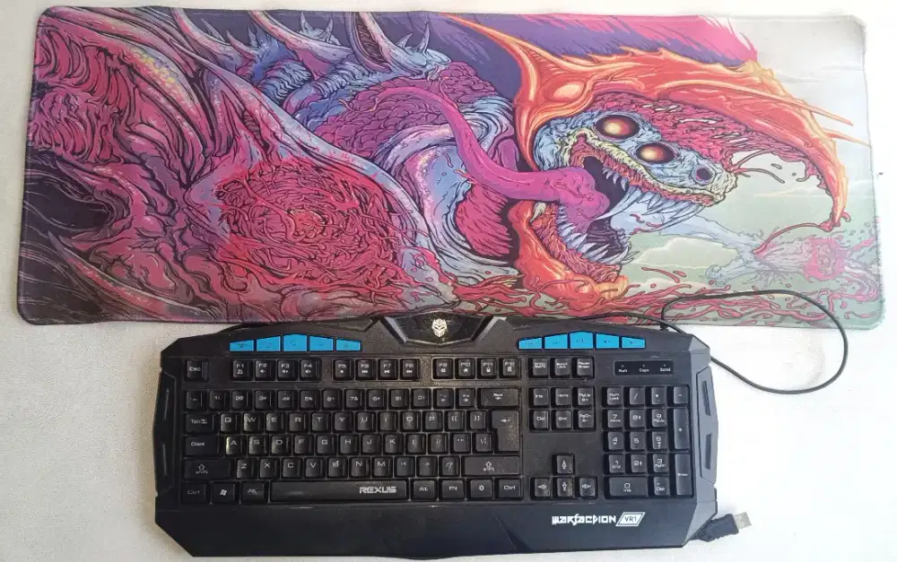 [Gratis Mousepad] DIJUAL KEYBOARD REXUS