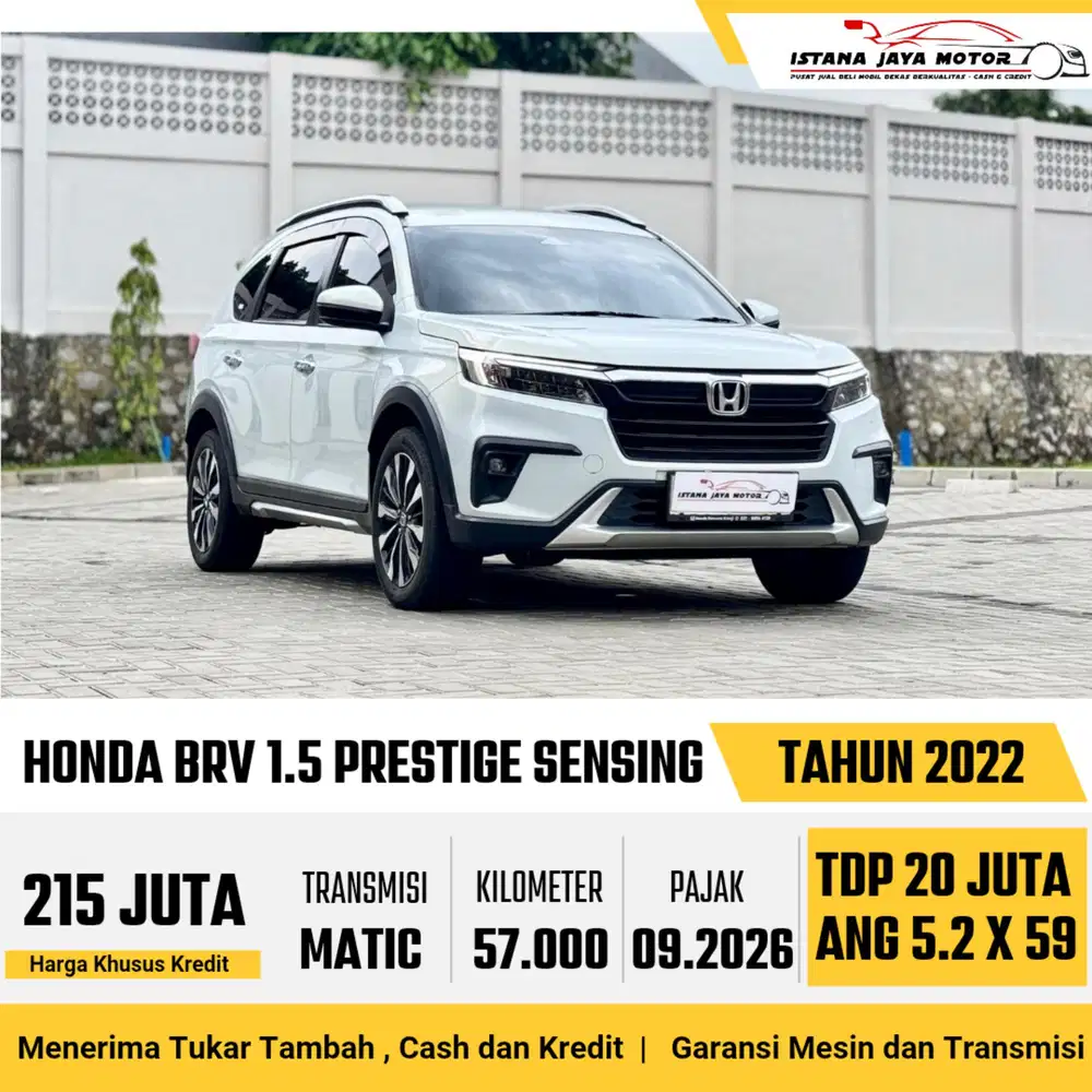 HONDA BRV 1.5 PRESTIGE SENSING 2022
