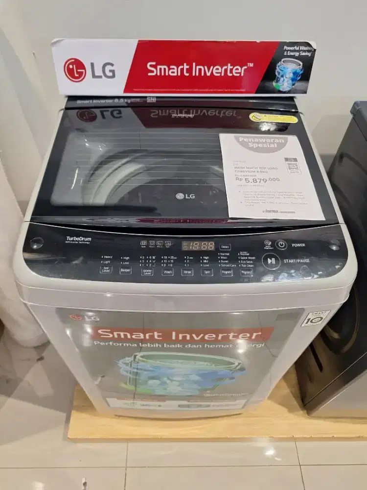 Promo credit mesin cuci LG no dp