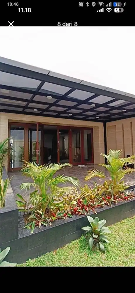 kanopi kaca temperd terbaru