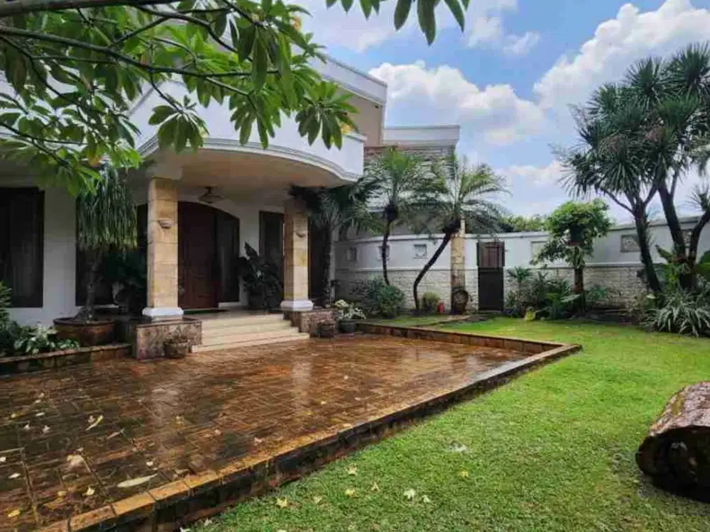 JUAL CEPAT RUMAH HOEK PONDOK INDAH MEWAH FULL FURNISHED