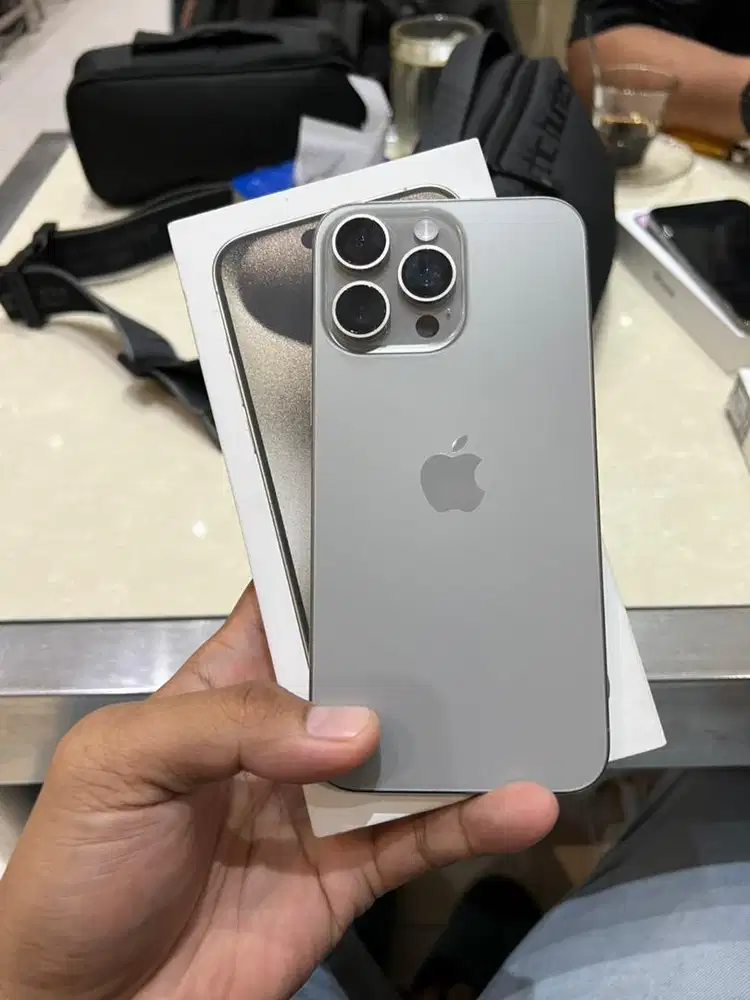 IPHONE 15 PROMAX 256GB IBOX NATURAL TITANIUM