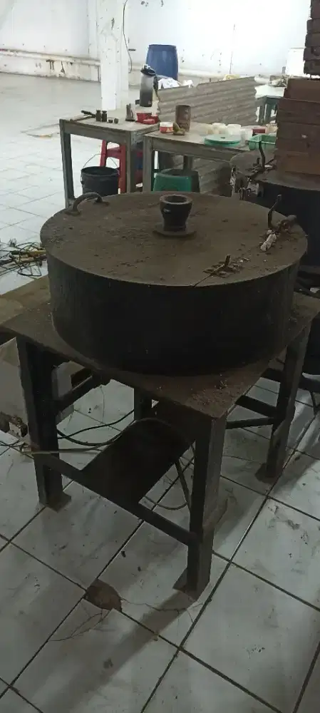 Mesin spin casting cor timah