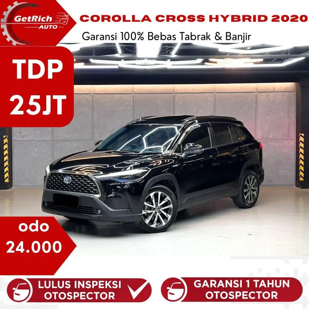 Km 20Rb Hitam!!! Toyota Corolla Cross Hybrid At 2020