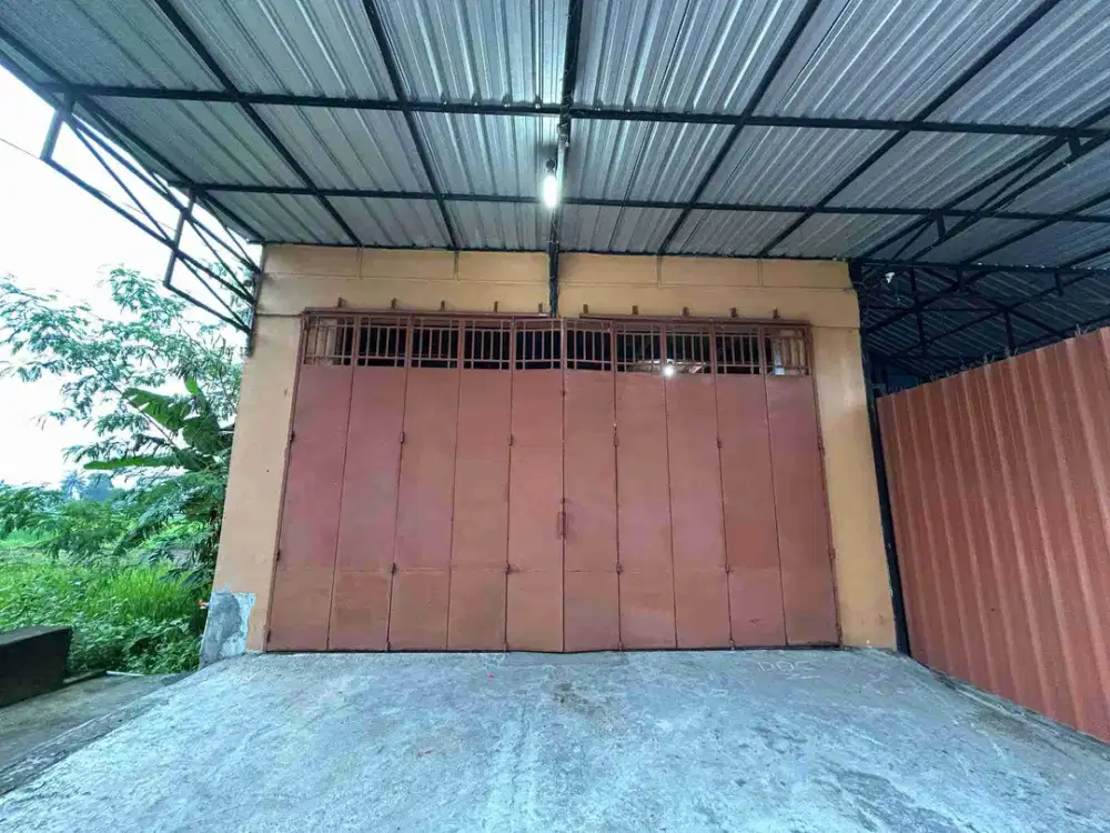 Gudang di sewakan di jl pokoh tajem wedonartani