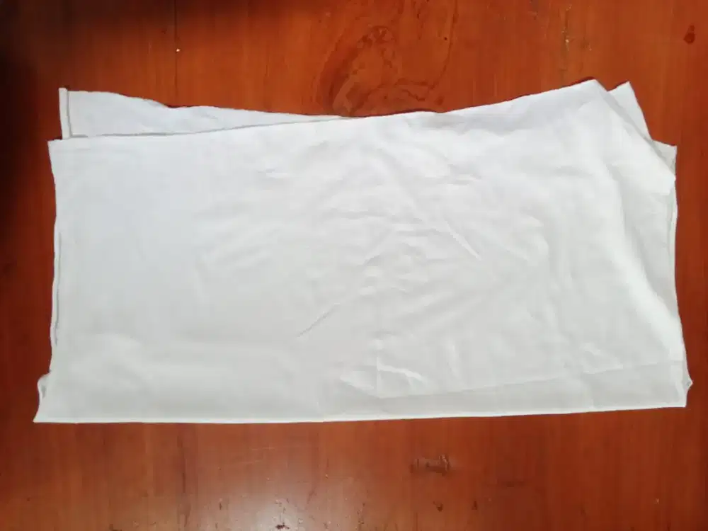 Majun putih lembaran 30cm katun mudah serap air minyak dan oli