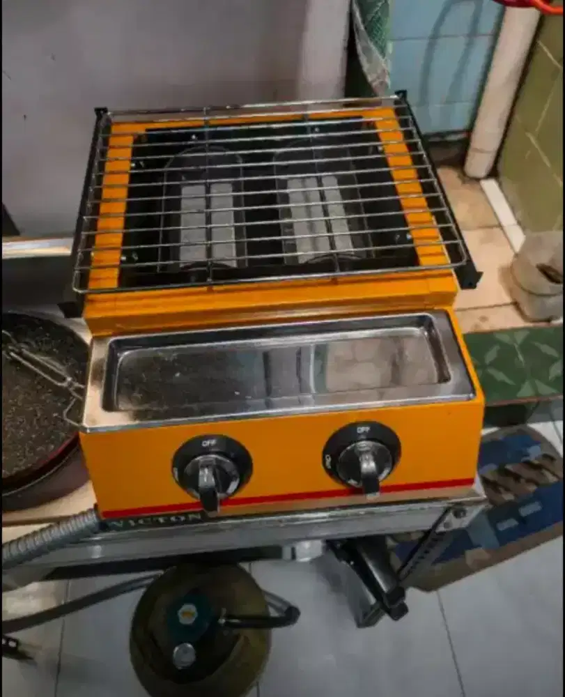 Panggangan Gas Pemanggang