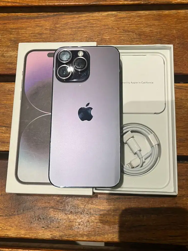 iphone 14 pro max 256gb warna deep purple