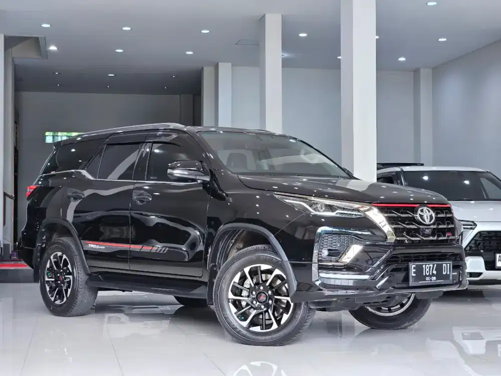 Km 20rb Fortuner 2.4 TRD 2021 At(Matic) Plat E Tgn 1 2022 VRZ 2020