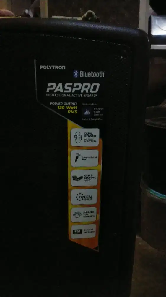 Speaker bluetooth Politron 15in