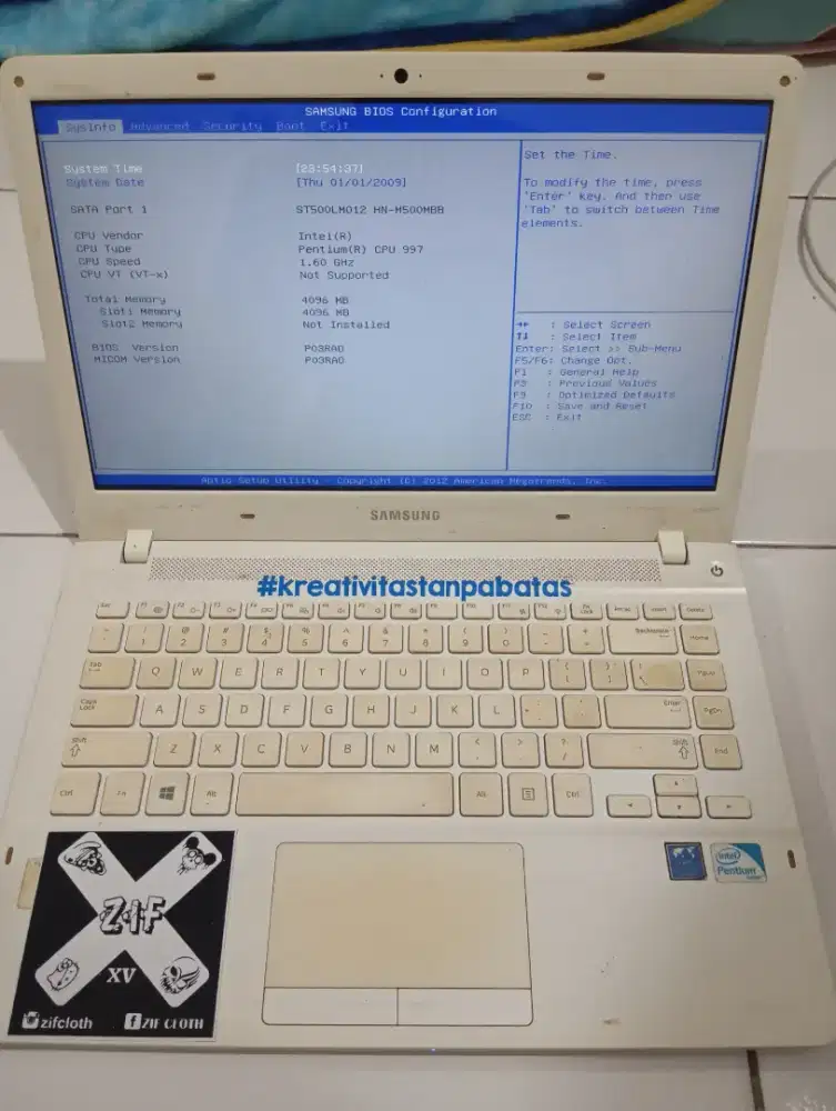 Laptop samsung NP370R4V