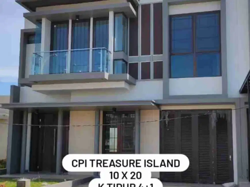 Dijual Rumah 2 lantai di Treasure Island CPI Makassar
