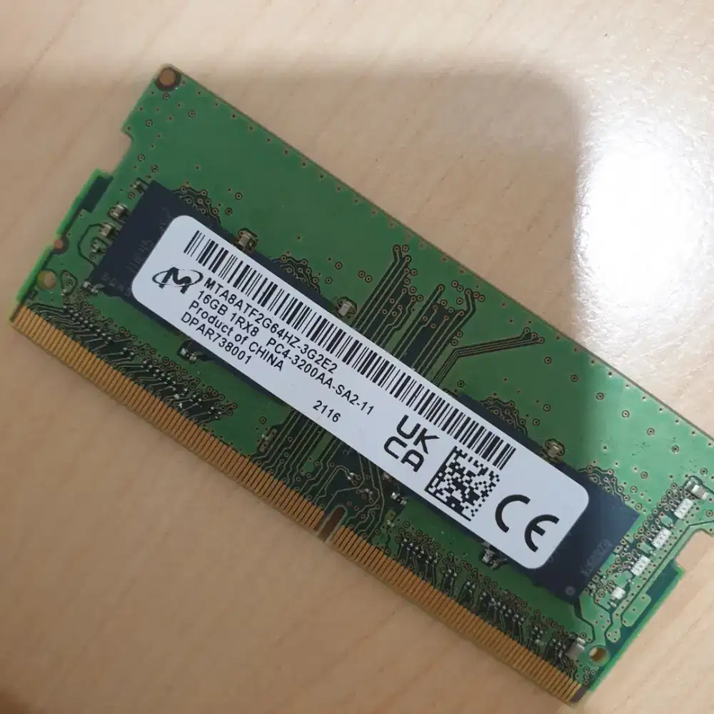 MEMORY SODIM DDR4 16GB - 3200AA