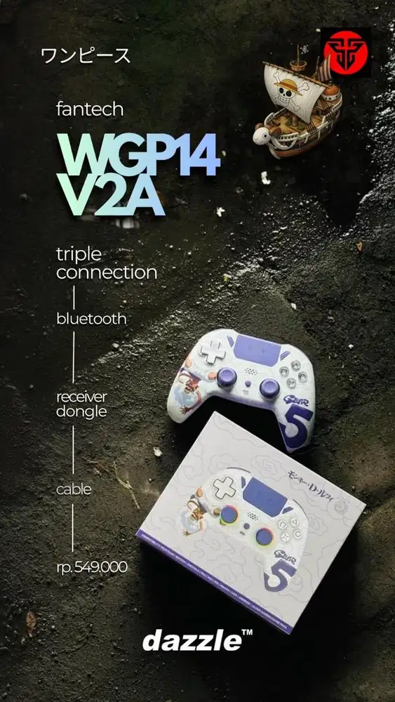 GAMEPAD FANTECH WGP14V2A GARANSI 1 TAHUN