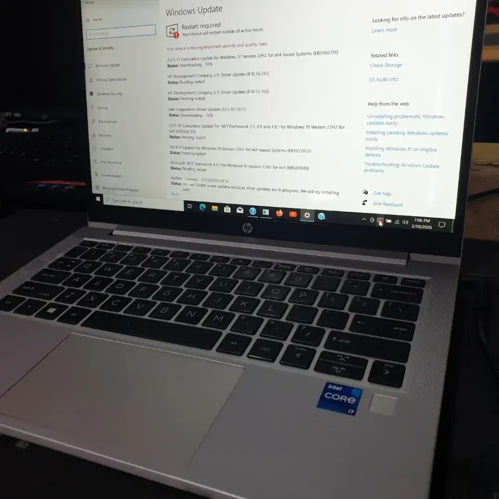 PALMREST KEYBOARD HP 430 G8