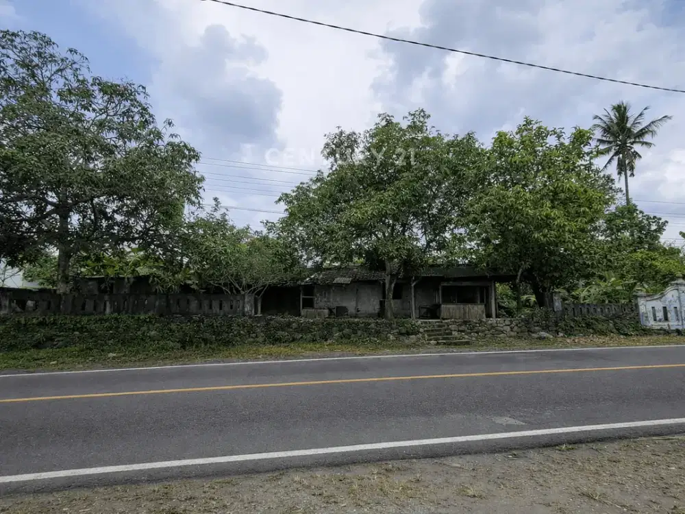 Tanah Pekarangan 1070m2 Di Pinggir Jalan Utama Jogja Wonosari