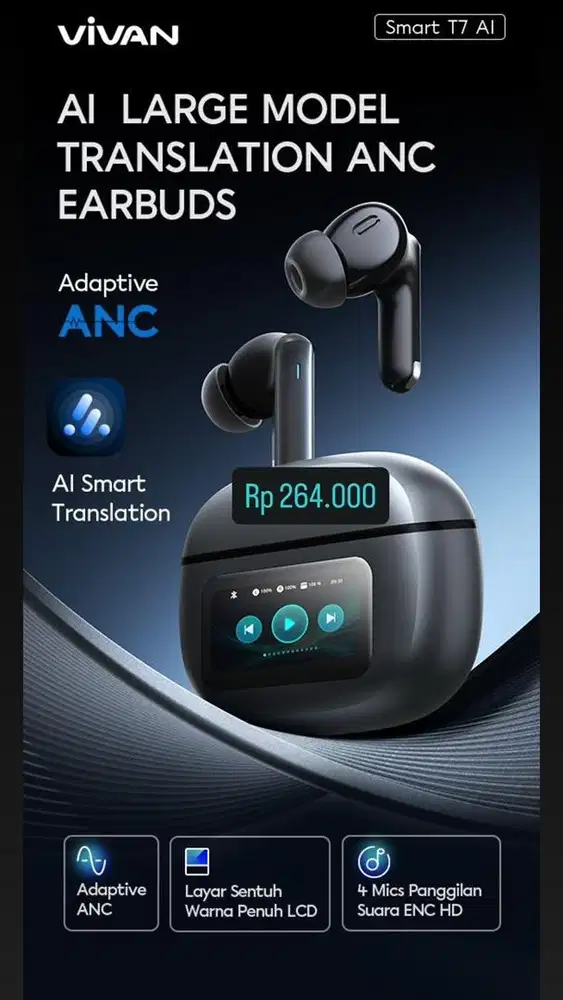 TWS Vivan T7 AI