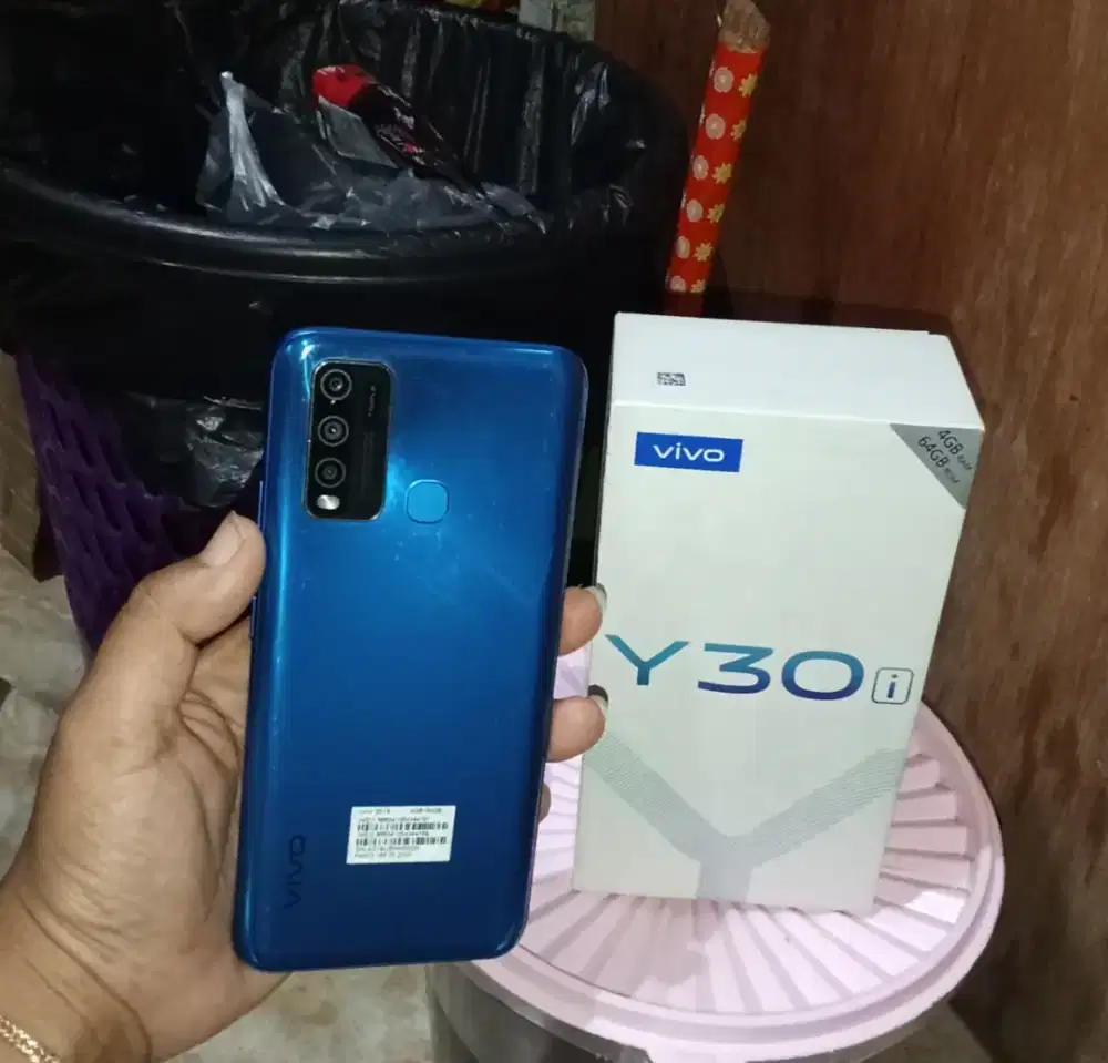 Vivo y30i ram 4+1/64 fullset!.