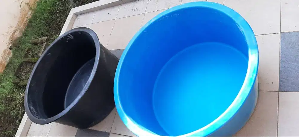 Bak kolam fiber ikan koi