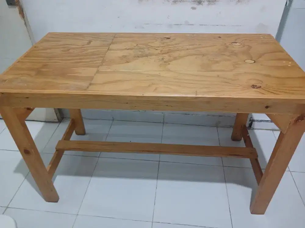 Jual Meja kayu tebal
