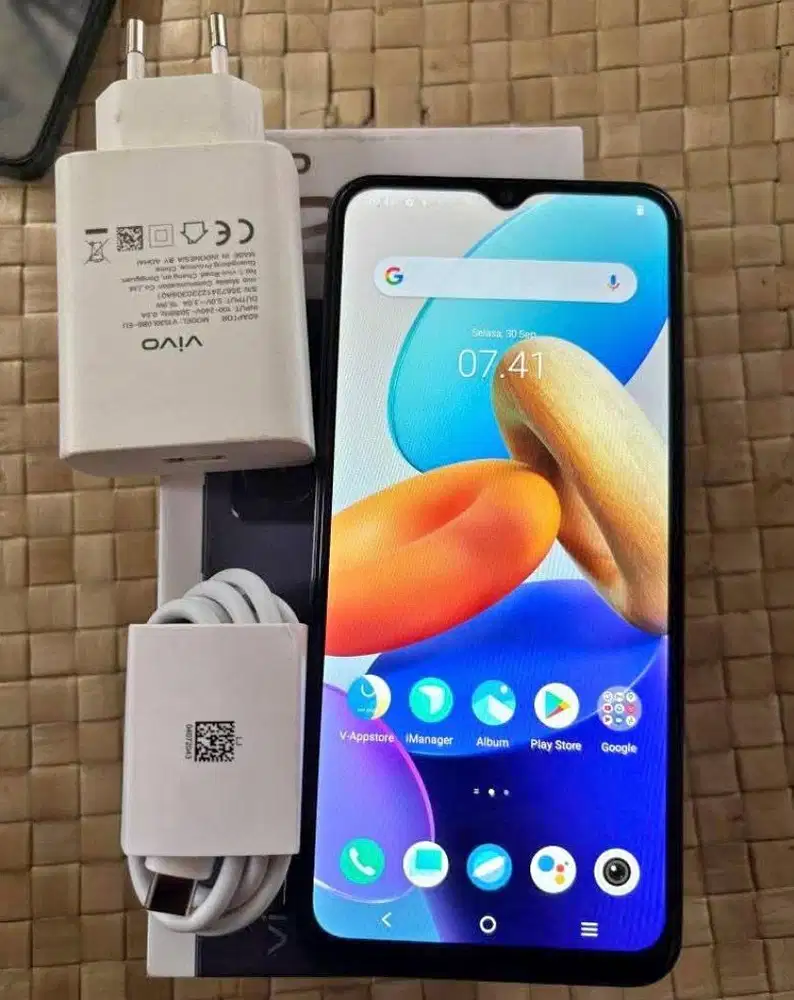 VIVO Y22 RAM 12/128 GB (FULLSET ORIGINAL)