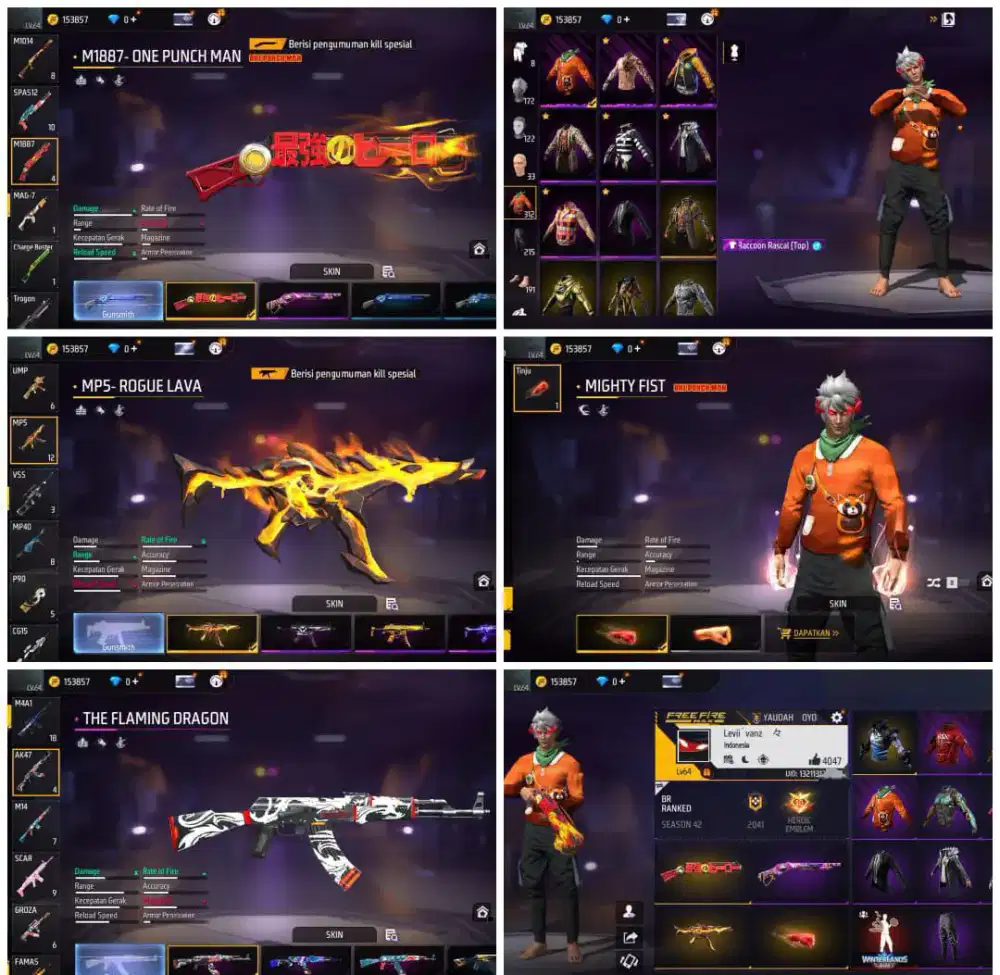 Jual akun ff aman dan amanah