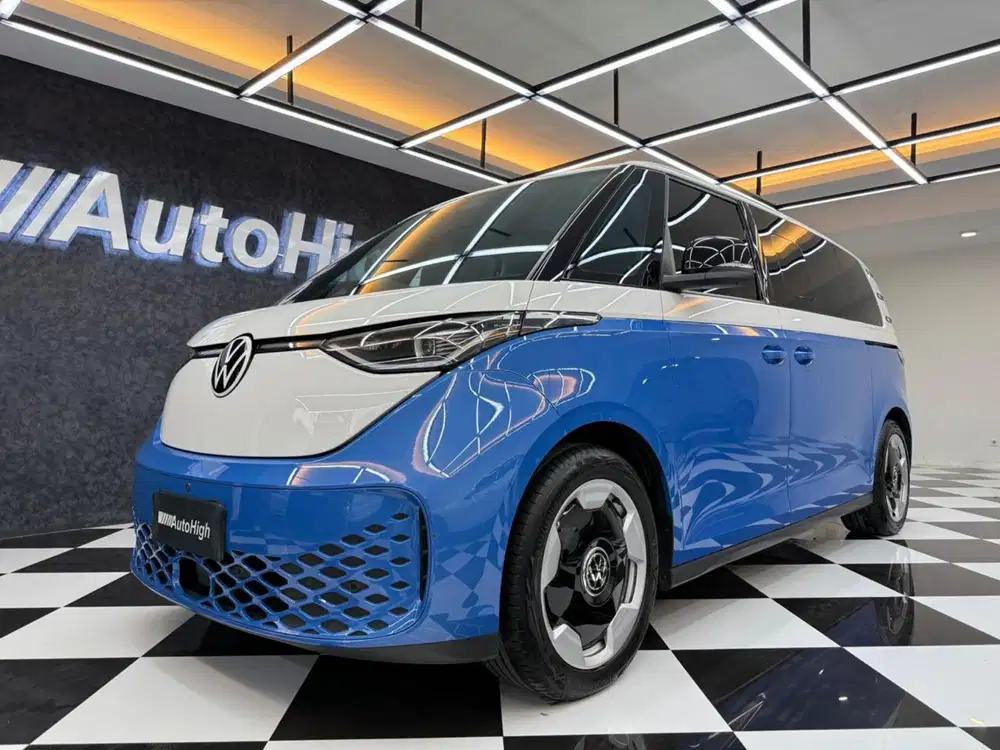 DP30% [Km3.000] VW ID Buzz LWB 2025 White Blue Reg 2026 #AUTOHIGH
