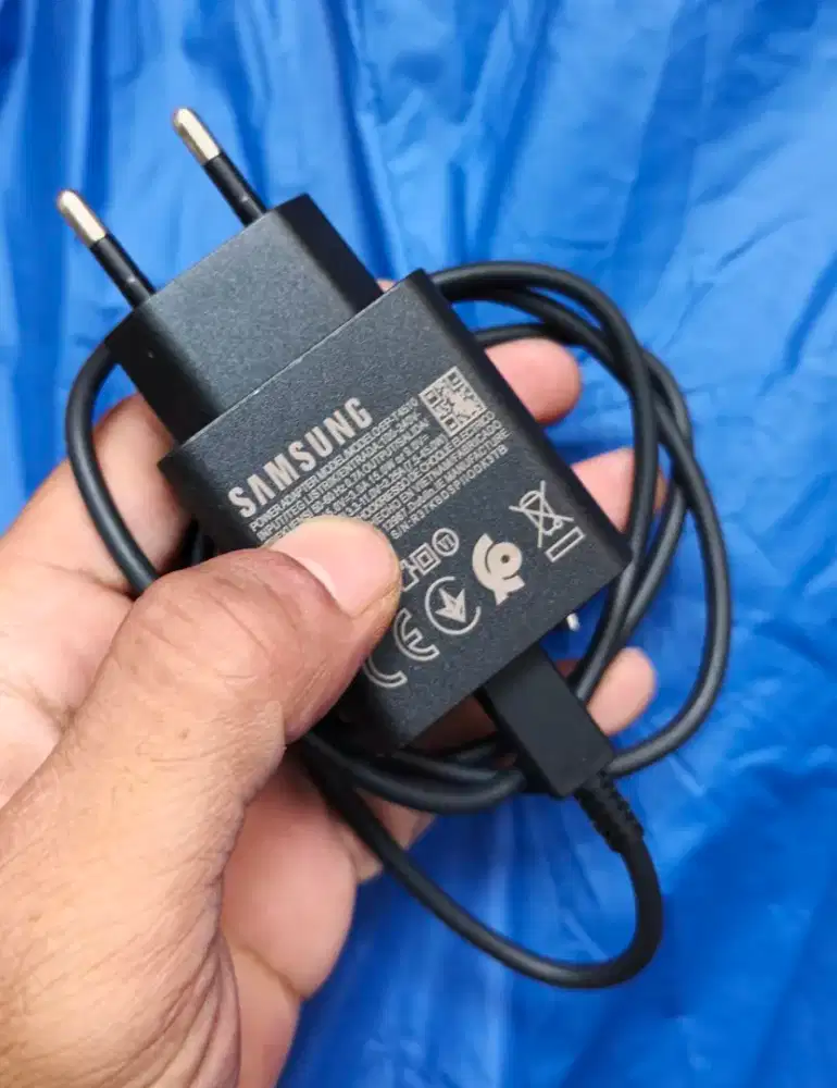 Charger samsung A55 bekas original super fast charging