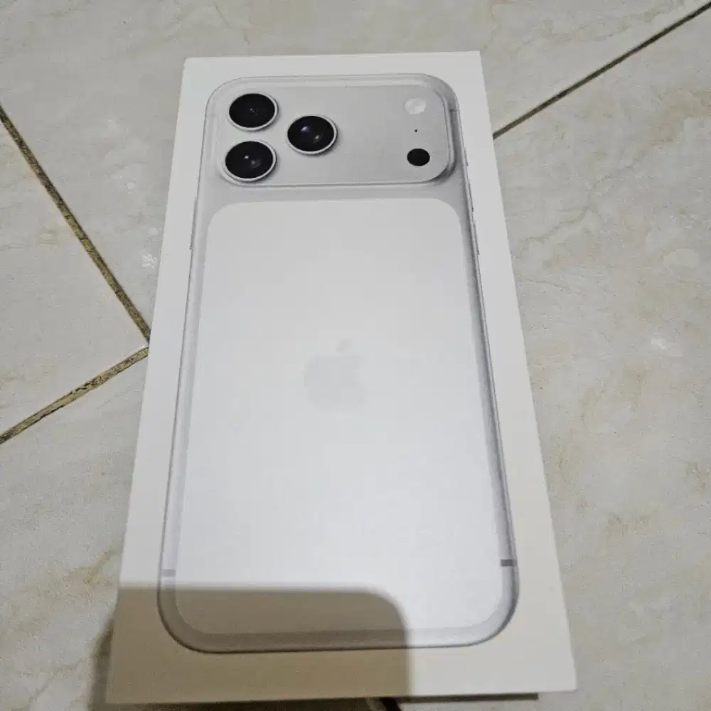 Iphone 17 pro 512GB silver