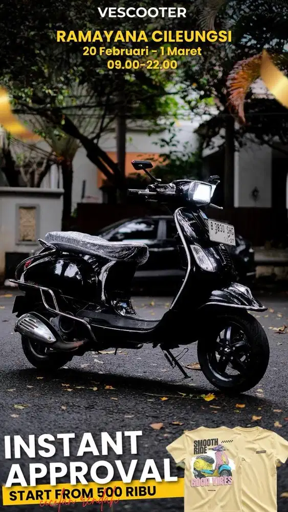PIAGIO VESPA MATIC S 150 2VIE TAHUN 2012