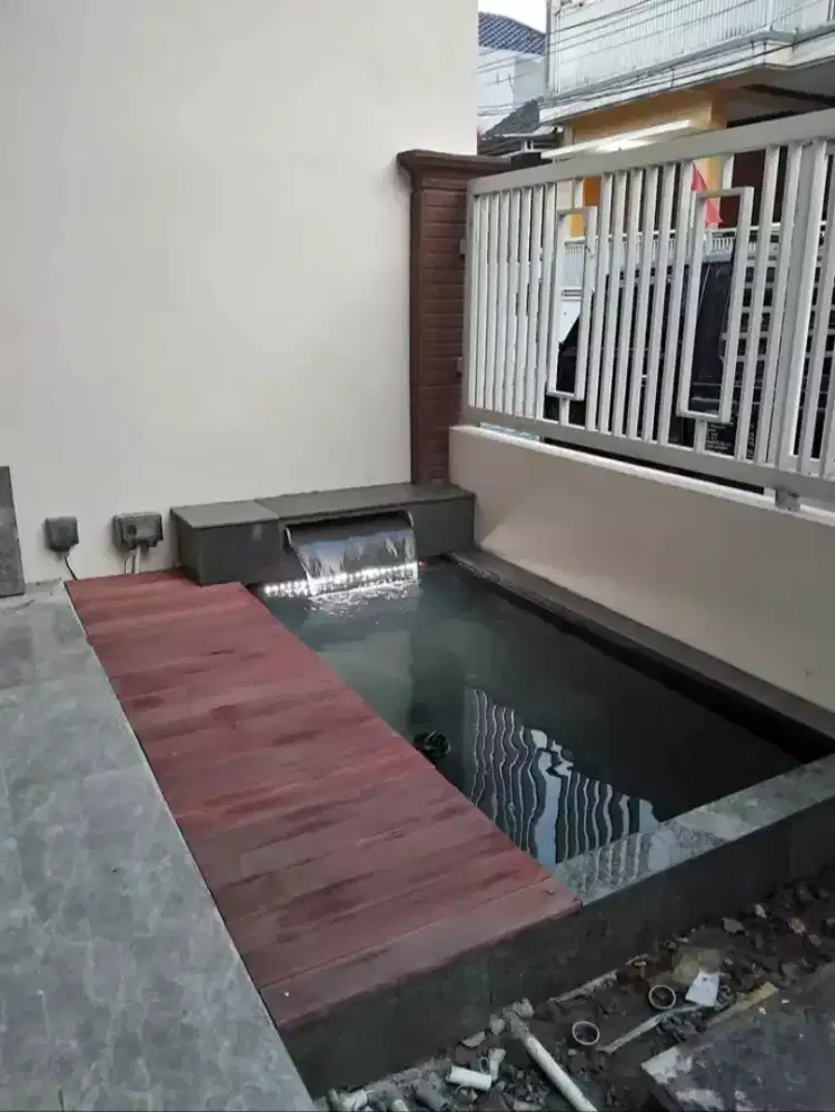 Kolam ikan minimalis