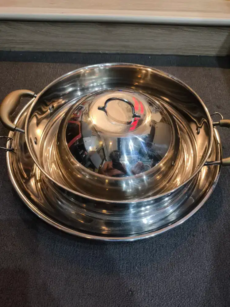 PERALATAN DAPUR, PANCI STEAM , KUKUSAN, NAMPAN , DAN TUTUP SAJI