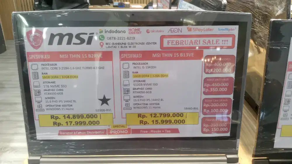 cicilan laptop bandung