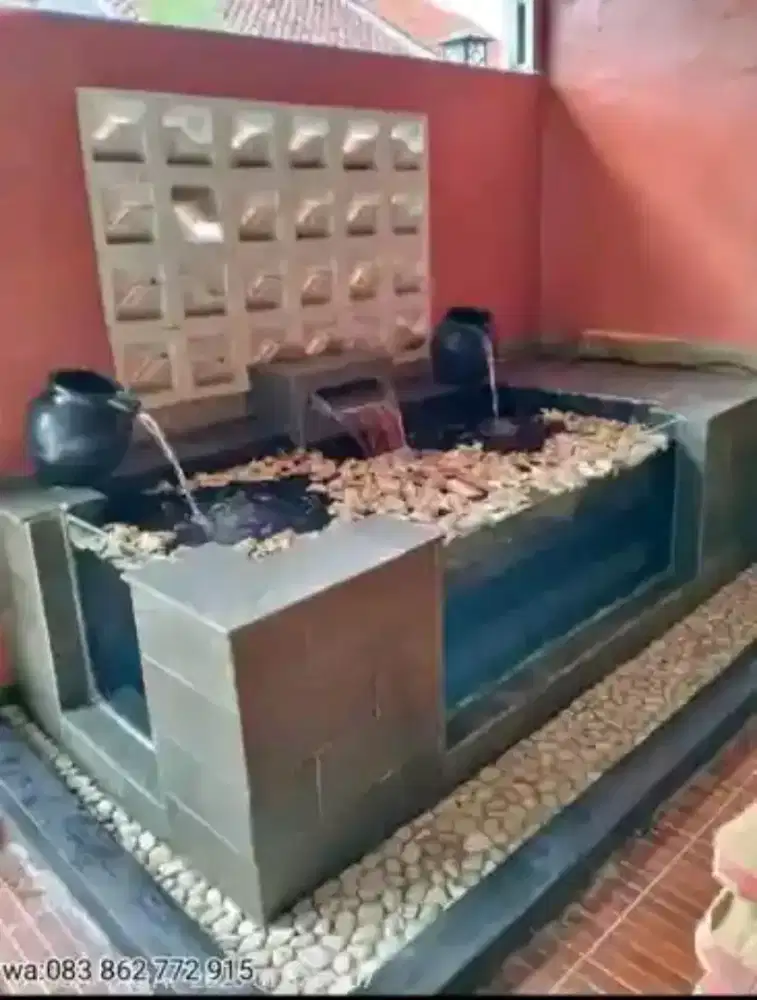 Kolam ikan minimalis