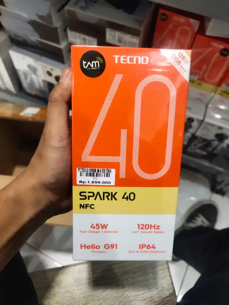 TECNO SPARK 40 6/128GB | ATLANTIS DAHSYAT