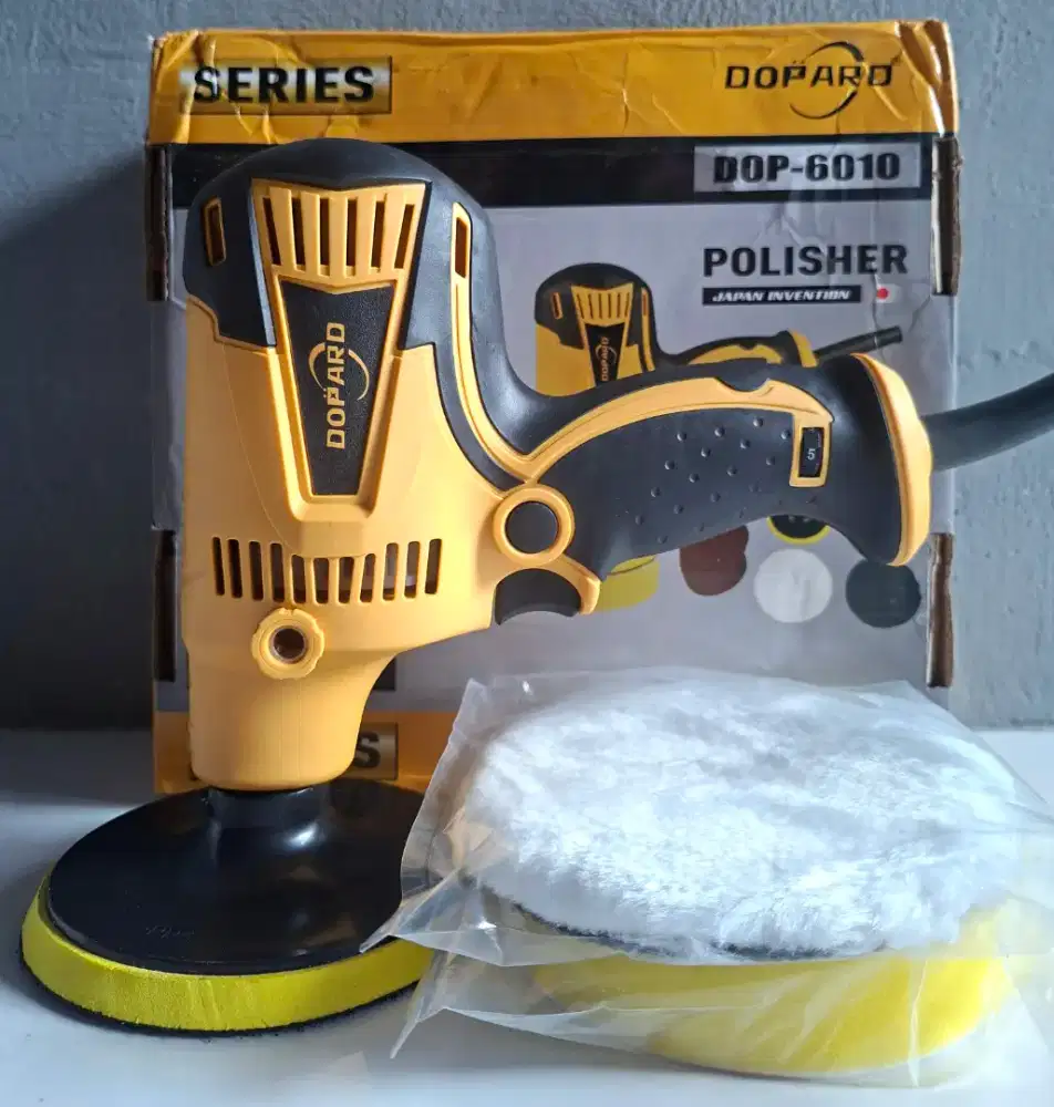 Baru mesin poles rabin mobil motor dll / amplas 5 inch