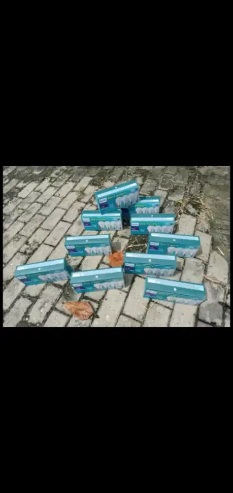 Di jual semua macam ukuran bola lampu Watt  garansi 1 th  philips