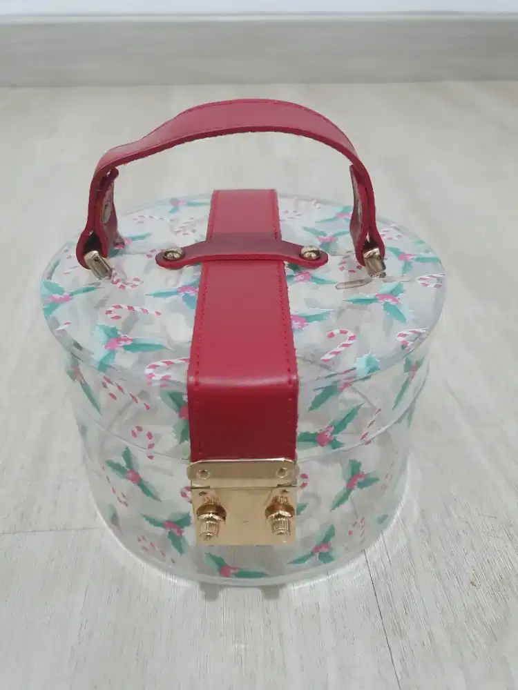 Box Accessories Transparan Motif Christmas