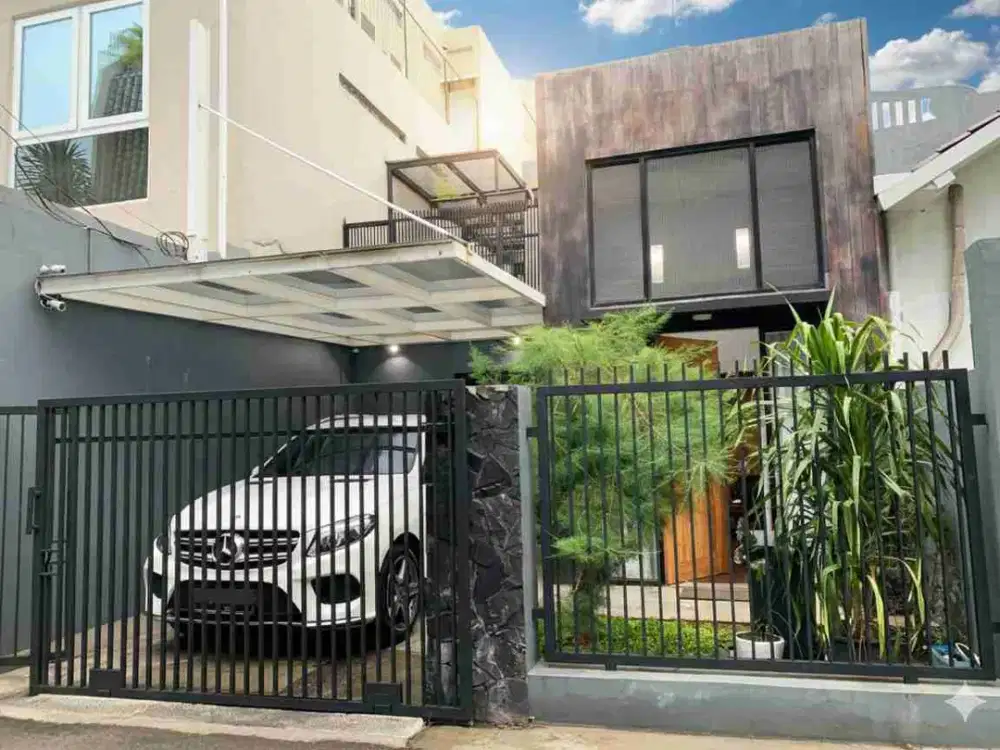 JUAL CEPAT RUMAH MINIMALIST MODERN FULL FURNISHED DEKAT SCBD JAKSEL