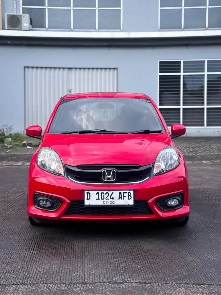 Honda Brio e matic 2017 Merah
