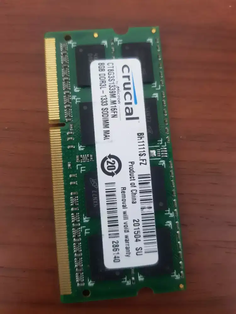 Ram Laptop DDR3L 8GB