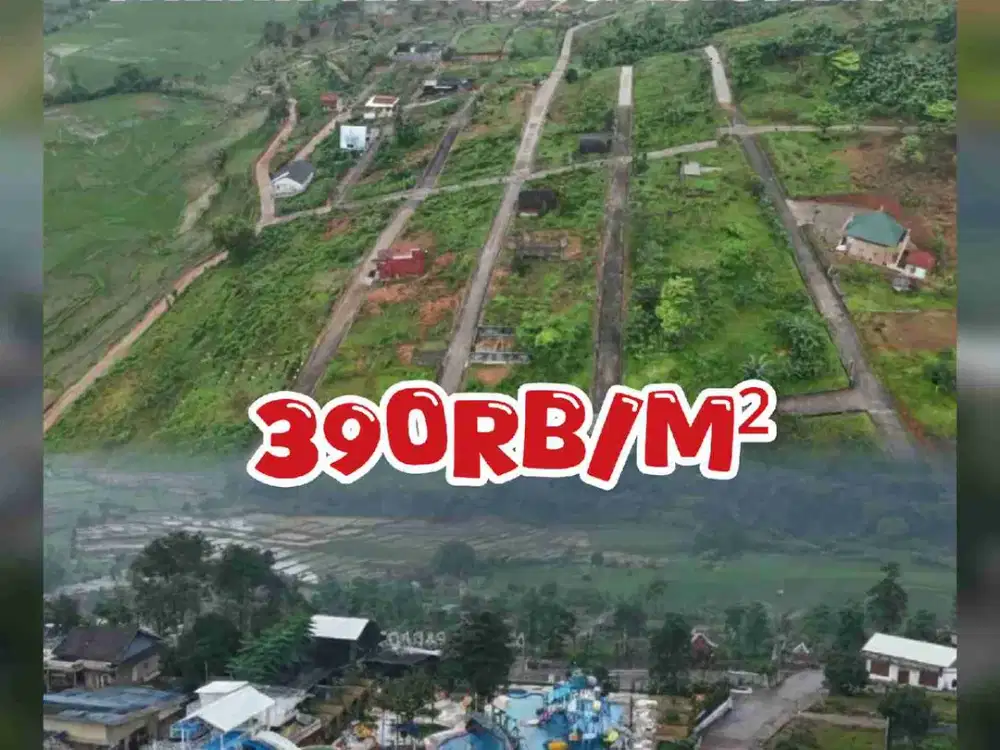 Jual Tanah Murah 390 Ribuan per Meter Kawasan Wisata Dekat Jakarta