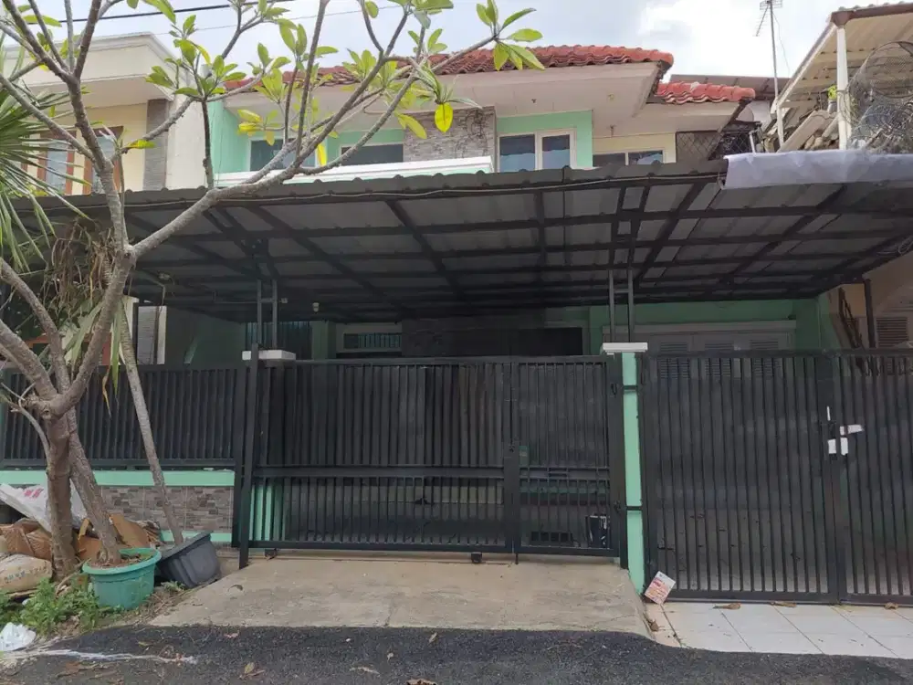 Dijual rumah 2 lantai di Taman Modern. Cakung. Jakarta Timur