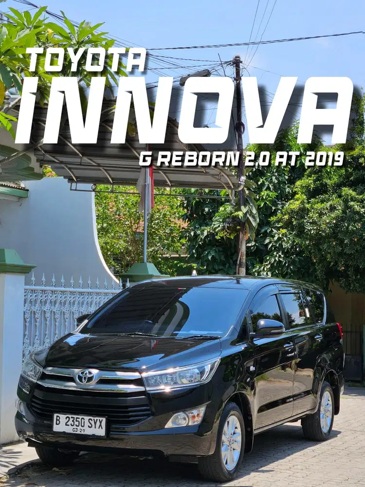Toyota kijang innova 2019 G 2.0 bensin manual istimewa dp ceper buru