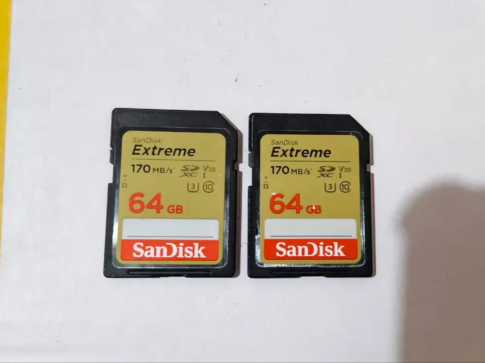 Memory Card SanDisk Extreme SDXC Card 64GB Class 10 V30 U3 170MB/s