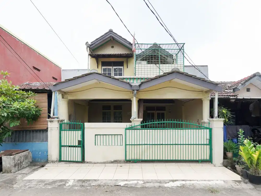 Rumah Strategis 15 Menit ke Stasiun Tambun SHM Dibantu KPR J-38759