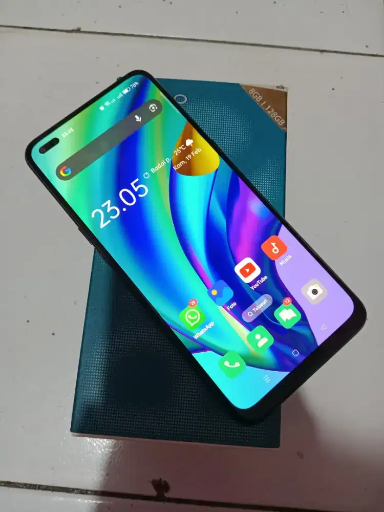 Oppo Reno 4f Ram 8+5/128 Fullset Original